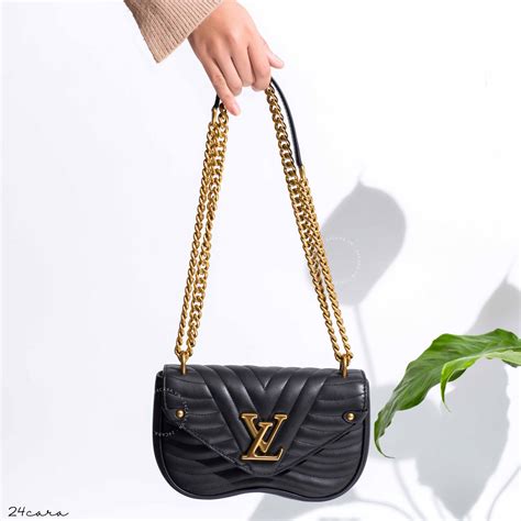 lv new wave chain bag pm|louis vuitton new wave bag.